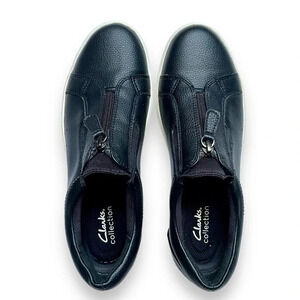 Clarks Layton Rae Leather Sneakers